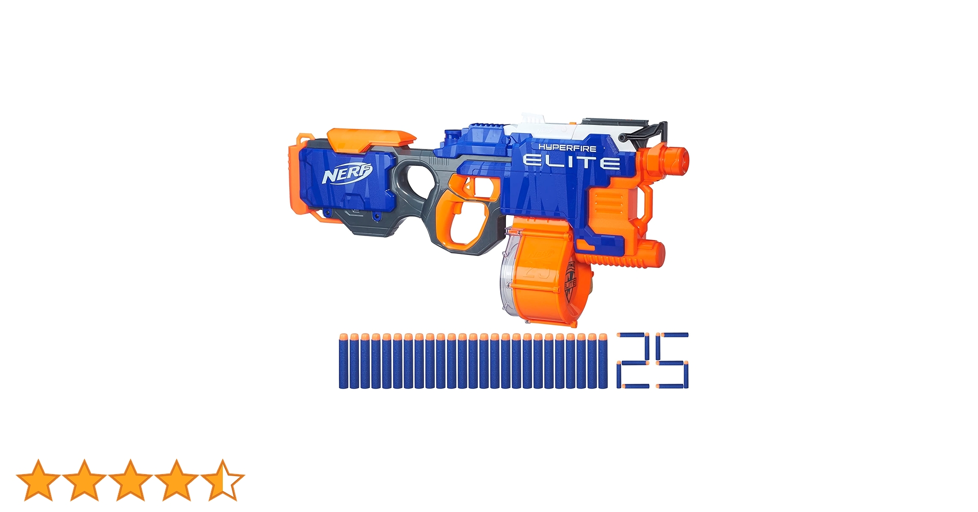 NERF HYPERFIRE ELITE トイガン Nerf N-Strike Elite HyperFire Blaster : Amazon.pl: Zabawki